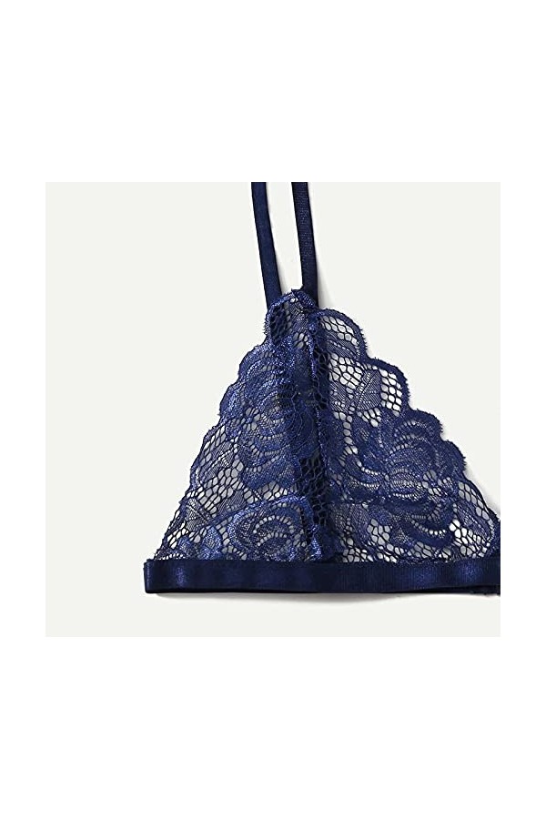 Lingerie Sexy Ensemble Femme Erotique sous-Vetements Sexy Vêtements De Nuit 2 Pièce Ensemble Soutien Gorge et String Dentelle