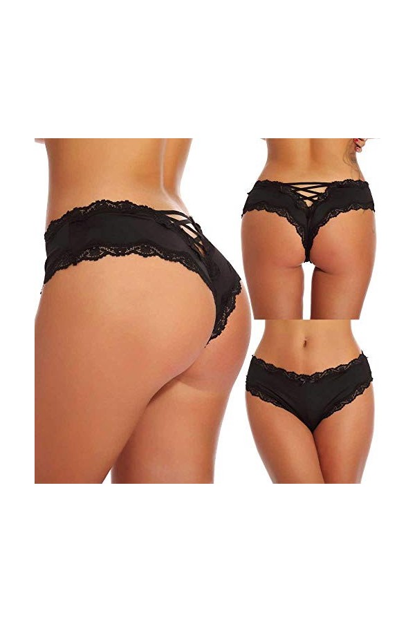 ADMAY Femme Sexy Ensemble Lingerie 2023 Culotte Culotte Dentelle Lingerie Bandage sous-vêtements Sexy Femmes Lingerie Sexy Co