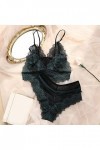 Lingerie Femme Sexy Ensemble Homme Sexy Hot y*2k Ensembles de Lingerie pour Femmes avec Porte-Jarretelles et Bas Sexy Lace Te