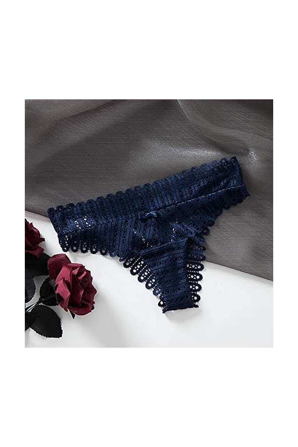 Lingerie Sexy Femme Coquine Hot OuverteCulotte en Dentelle pour Dentelle String Sexy Culotte Femme String Femme Sexy Chic Hot