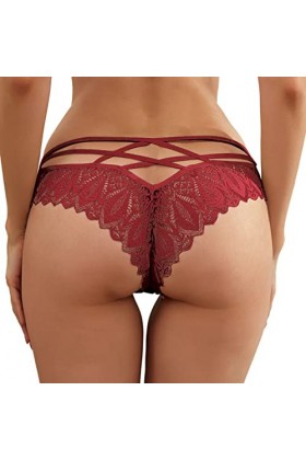 String Sexy Chic Ficelle, Erothique pour Femme Culottes Dentelle Lingerie Sexy String Sexy Chic Coquine Hot Tanga Femme Sexy 