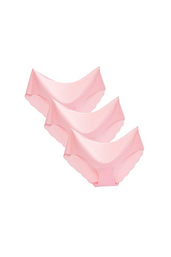 PANPANY Culottes pour Femme Multicolore Multipack Taille Basse sous Vetements Tanga sans Couture String Femme Slips Soutien-G