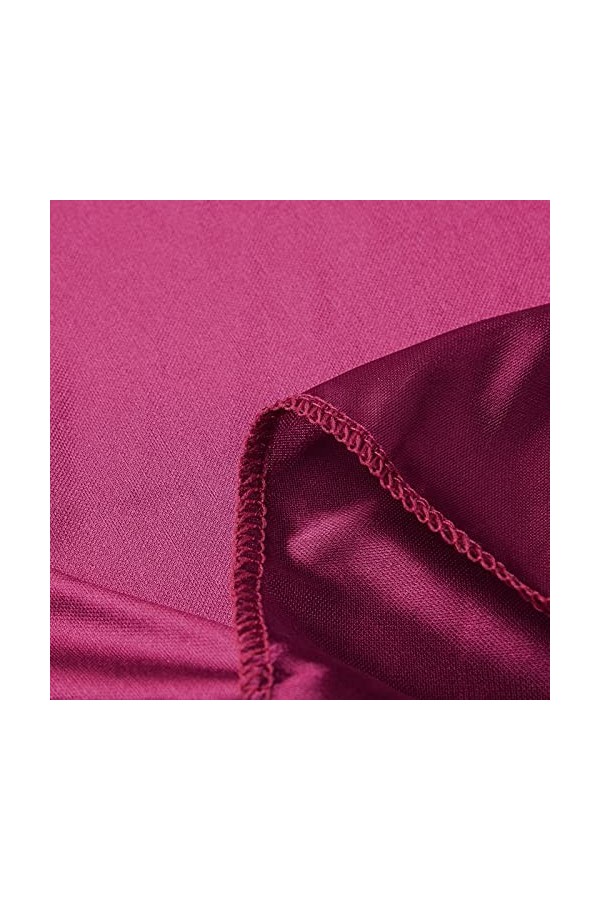 liaddkv Pyjama Out Creux Sous-vêtements Femmes Sexy Sous-vêtements String Femme Lingerie Sexy, Bordeaux, 5X-Large