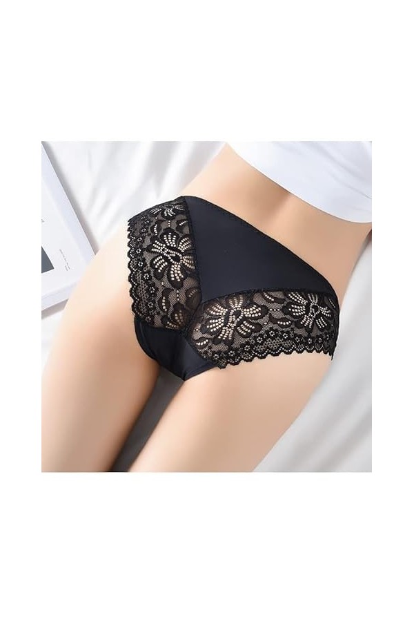 Pleines en Dentelle Multipack pour Femmes Culotte Culotte Femme Stretch Taille Basse Slips Doux Culotte Femme Sexy Chic Eroth