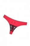 Sexy Basse Taille Dentelle Dentelle Culotte de Couleur chez Les Femmes pour Le Patchwork Solide Thong String Trou Sexy Hot