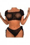 Lingerie Femme Sexy Ensemble Homme Sexy Hot y25k Soutien-Gorge et Ensemble Culotte Ensemble Lingerie maillé Chemise Lingeries