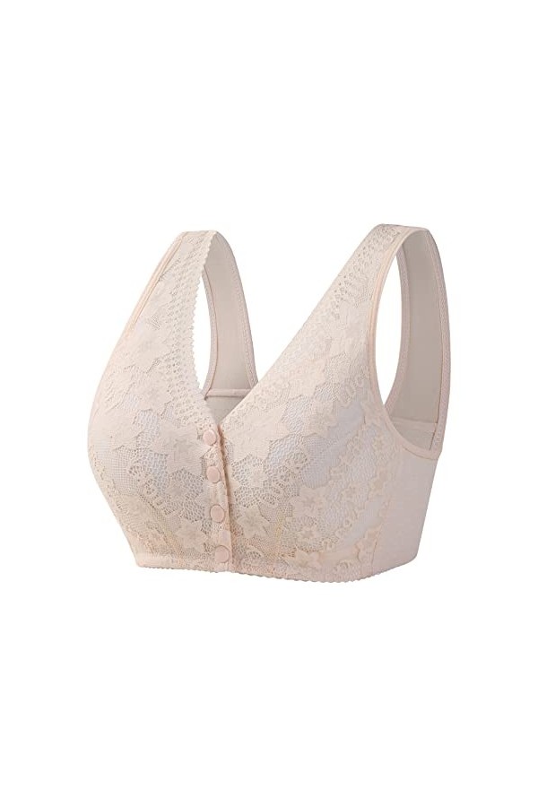 Soutien-Gorge Femme Grande Taille en Dentelles Femme Dentelle Bandage évider Soutien Gorge Dos Sexy Corset Bra Sexy Erothique
