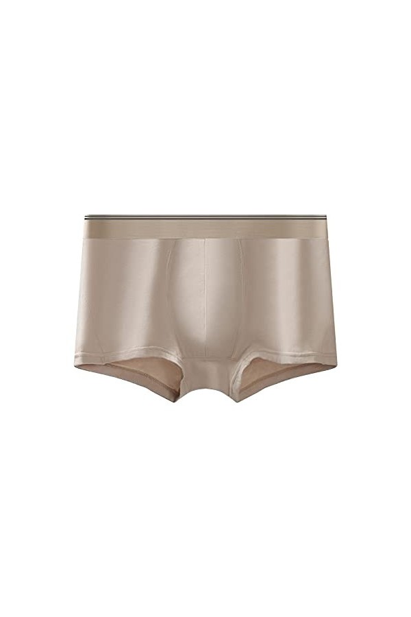 CUTeFiorino Sous-vêtements pour homme à rayures confortables - Taille L - Taille boxer - Sous-vêtements élastiques pour homme