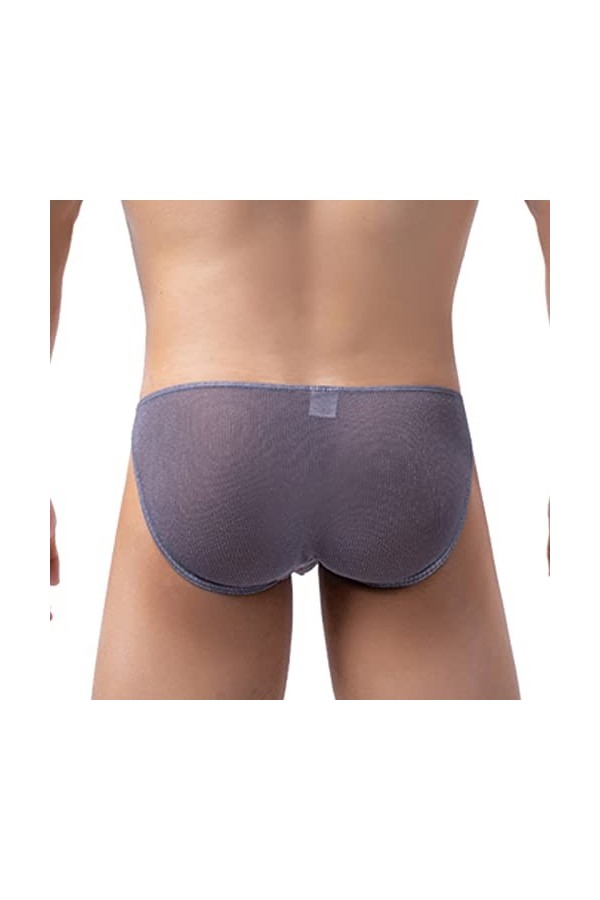 Junhasgood Grands sous-vêtements pour Hommes sous-vêtements pour Hommes Fashion Low Rise Sexy Trend Sharp and Interesting Dou