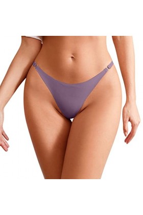 Tanga-Strings Tanga pour Femme Sexy Slip Respirant en Dentelle Culottes Taille Haute Léopard Lingerie en Coton Croisées Panti