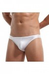Schi Sous-vêtements pour homme, solides, confortables, respirants, décontractés, Blanc., S