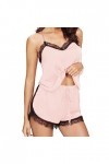 Pyjama Jumpsuit Lingerie Culotte Lingerie Sexy vêtements de Nuit Sexy Ensembles de jarretière Lingerie Dentelle Mode et sous-