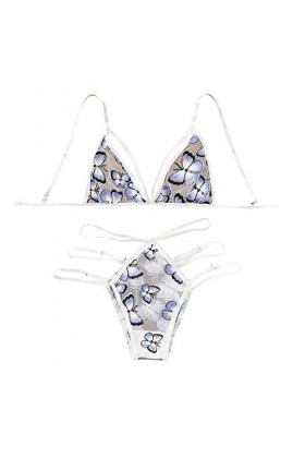 Vêtements De Nuit Femme 2 Pièce Lingerie Sexy Ensemble Dentelle Ensemble Soutien Gorge et String Erotique sous-Vetements Sexy