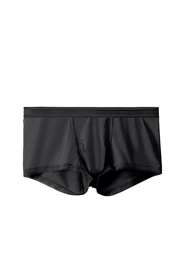Générique String Homme Sexy Hot Dentelle Slips Boxer sous-vêtements pour Hommes sous-vêtements Frais Respirants translucides 