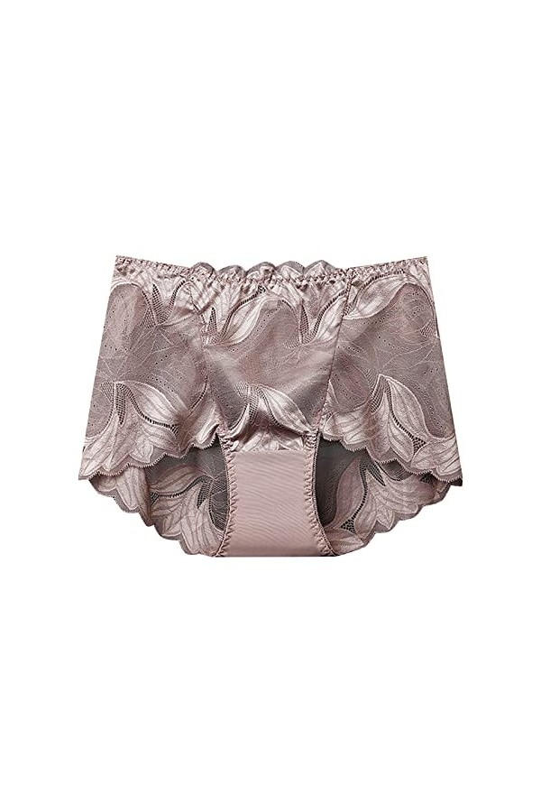 Culotte Dentelle Sexy pour Femme sous Vetements Sexy Taille Haute sous-vêtements Femmes Dentelle Culotte de Décoration Floral