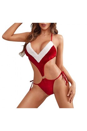 Femme Séducteur Bodystocking Entrejambe Hollow Halter Strappy Transparent Bandage Fishnet Résille Combinaison Collant Ouvert 