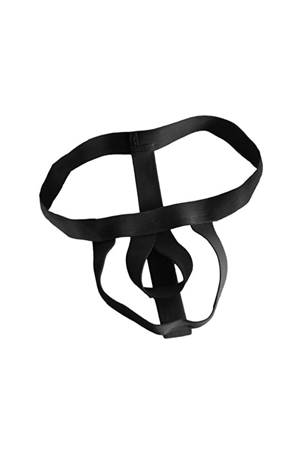 sharprepublic Homme String Sexy Lingerie Thong Ouverte Ficelle T-back Pouche Renflement Slip Culotte Sous-vêtement