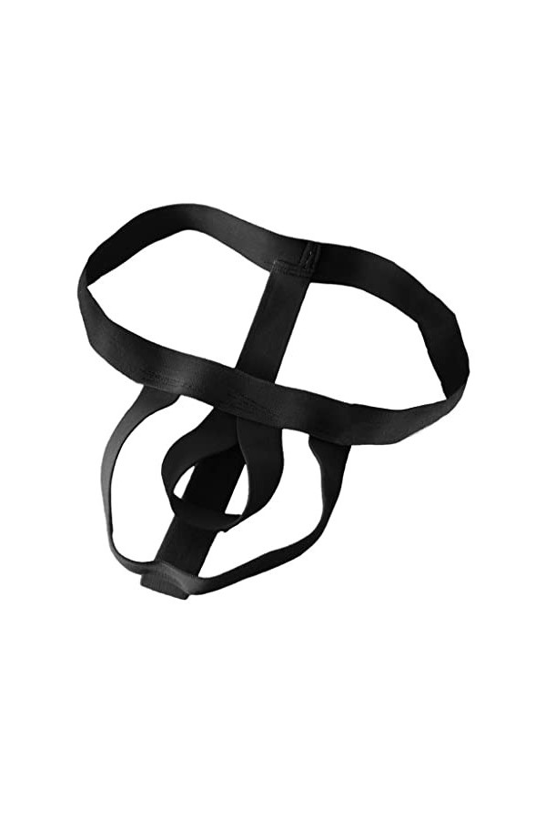 sharprepublic Homme String Sexy Lingerie Thong Ouverte Ficelle T-back Pouche Renflement Slip Culotte Sous-vêtement