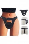 liaddkv Culotte Sexy Femme Sexy Strap Super Sous-vêtement Lingerie Vache Lingerie, Noir , taille unique