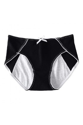 String en Pur Coton et Soie Femme Pantalons Triangle de Absorbante Menstruelle Slips Couleur Unie 2023 Nouveau Stretch Culott