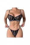 Lingerie Sexy Femme Sexy Taille Haute éVider pour Femmes Sexy Saint Valentin Costume Transparente Combinaison pour Femme Gran