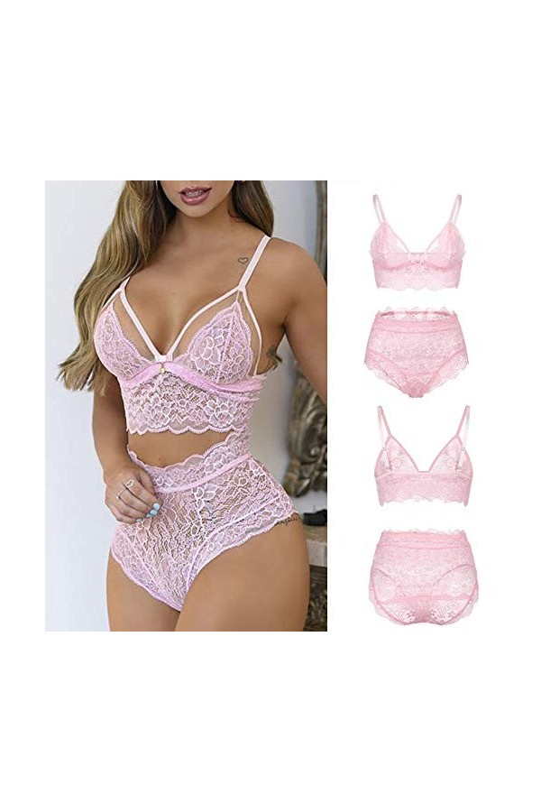 Lingerie Sexy Femme Coquine Hot Ouverte Ouverte Nuisette Mini Robe Sensuelle Coquine Mini Robe See Through Chemise Harness Er