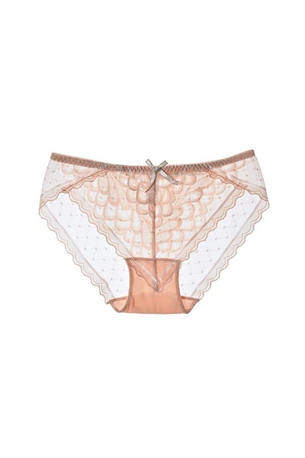 Culotte Dentelle Sexy pour Femme sous Vetements Femme Stretch Respirants Culottes Taille Haute Sexy Femmes Culottes À Nœud Ta