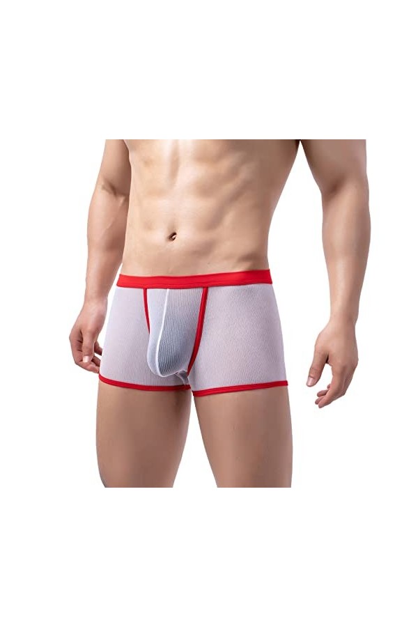 Générique Robe pour Homme avec Initiales Culottes Sexy Monter des Slips sous-vêtements Pantalons Culottes Sexy White, S 