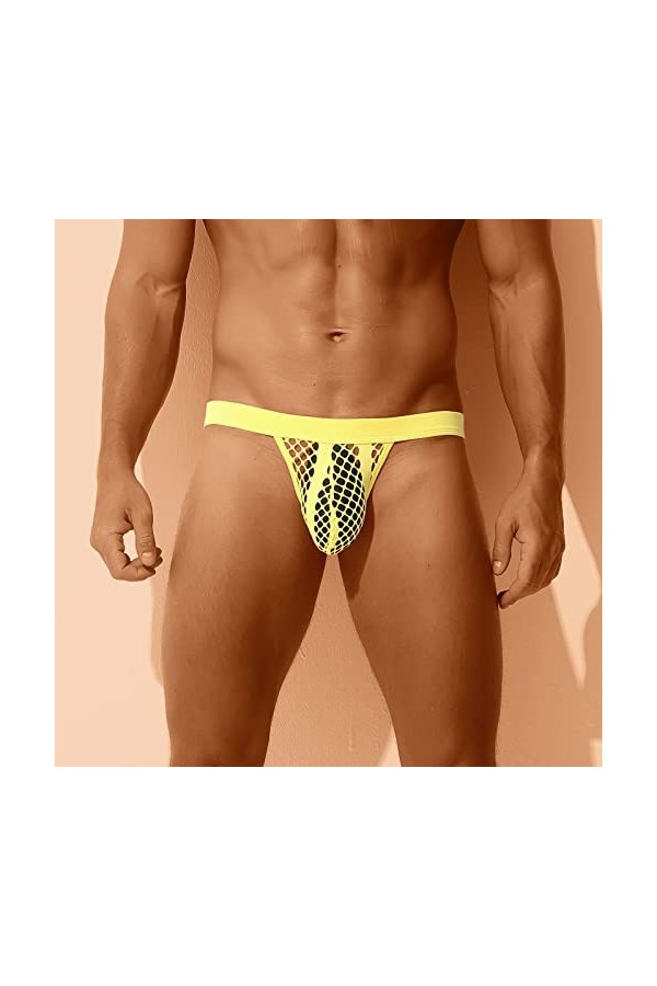 String Homme Sexy Hot Dentelle Slips Boxer Hommes sous-Vêtements Sexy Slip Coton Sexy Respirant sous-Vêtements Mémoires Homme