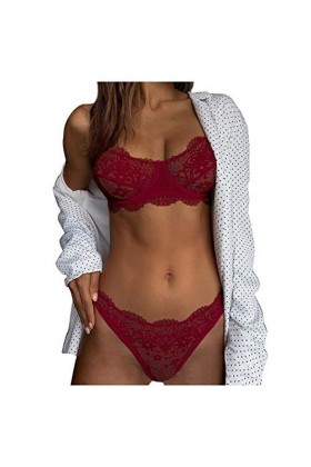 Générique Lingerie Femme Sexy Ensemble Push Up Brassière Sexy Push Up sous-vêtements Sexy Hot Chaude Nu String Ficelle pour F