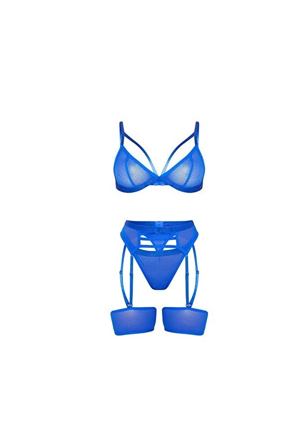 Lingerie Femme Sexy Ensemble Homme Sexy Hot y25k sous-vêtements LingeriesPolyesterTrois pièces brodées AccueilFemelle Lingeri