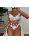 Lingerie Sexy Femme Coquine Hot Ouverte See Through Nuit Body Sensuelle Col en V Profond Erothique Ensemble Sexy Hot Clubwear