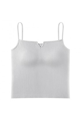 Bustiers Maillot de corps pour femme avec soutien-gorge intégré en dentelle avec armatures croisées Dos rembourré Fitness Jog