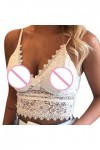 2023 New Y23 Vest Lingerie Crop Plus Soutien-gorge sans fil pour femme Caraco Sous-vêtements sexy col en V Plus Lingerie pour