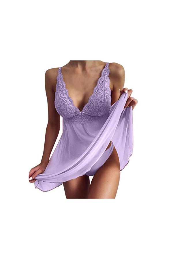 Feiboyy Lingerie Sexy Femmes Dentelle Soutien-Gorge érotique Confortable Bretelles Souples Soutien-Gorge Lingerie vêtements d