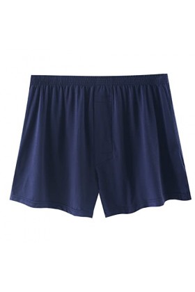 CUTeFiorino Caleçon de sport pour homme - Coupe ajustée - Plat et respirant - Pour homme, Marine, L