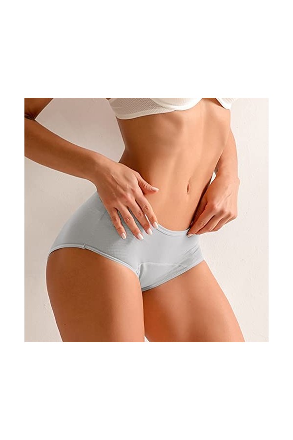 Générique Culotte Femme Sexy Chic Anti-Fuites Culottes Menstruelles Respirable Confortable Culotte Femme sans Couture Taille 
