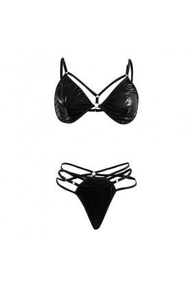 Lingerie Sexy Femme Nuisette Ouverte Sexy Décolleté en V Sexy Teddy Sensuelle Coquin Sexy Hot Chaude Florale Col en V Halter 