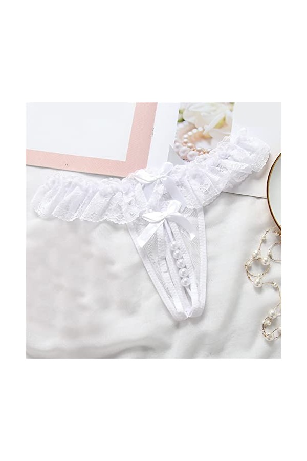 RUITOTP Womes Dentelle sous-vêtements Culottes Sexy Doux sans Couture Slips Hipster Culottes pour Dames Menstruelle Lot De 3