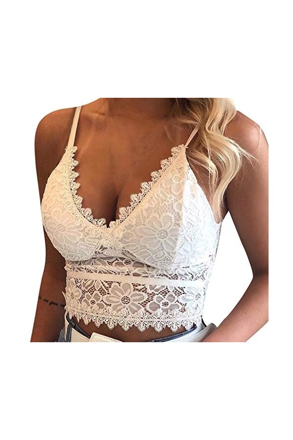 2023 New Y23 Vest Lingerie Crop Plus Soutien-gorge sans fil pour femme Caraco Sous-vêtements sexy col en V Plus Lingerie pour