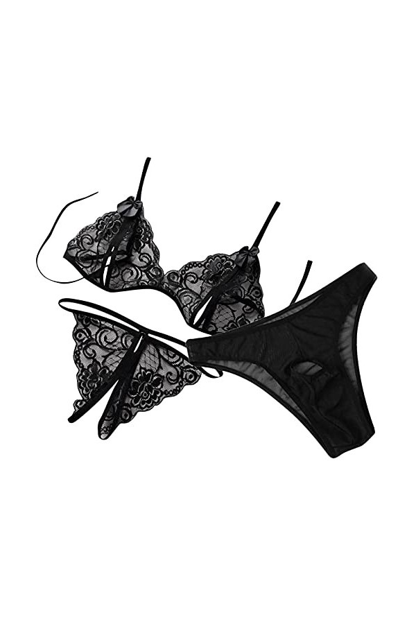 Générique Lingerie Femme Sexy Erotique Nuisette sous Teddy Lingerie Culotte Ouverte Sexy Hard Lingerie Femme Femme Sexy Desso