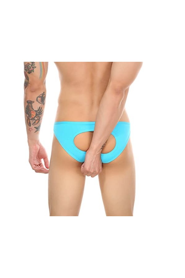 Lingerie Femme Sexy Ensemble Homme Sexy Hot y2*k Culottes pour Hommes Shorts Avant et arrière évidés Fesse exposant des Slips