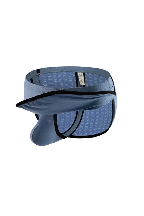 Sexy String Homme Tanga Thong Sexy Longue U Bulge Poche Éléphant Tronc String Élastique Taille Basse éRotique Culotte Respira