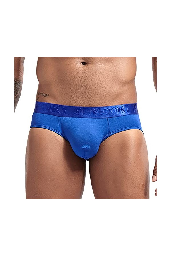 Strings Et Tangas pour Homme Sportif Tanga Thong ​sous-vêtement Élastique Taille Basse Respirant Confortable Underwear Mascul