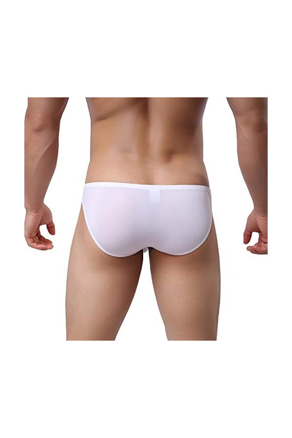 Zannycn String pour homme - Slip Power Slips - Boxer - String de sport - Sous-vêtements - Slip sexy pour homme - Maillot de b