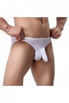 Zannycn String pour homme - Slip Power Slips - Boxer - String de sport - Sous-vêtements - Slip sexy pour homme - Maillot de b