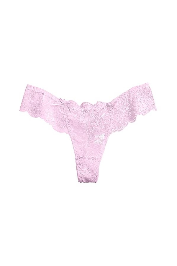 Tanga Dentelle pour Femme Micro String Culottes Strings Sexy en Dentelle pour Couture Femme Culotte Femme String Femme Sexy C