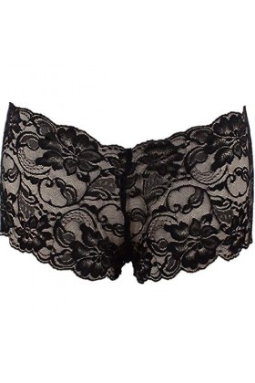 PANPANY Culottes pour Femme Taille Basse Sexy Culotte Soutien-Gorge Femme Slips sans Couture Confortables sous Vetements Dent