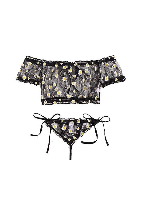 Lingerie Femme Sexy Ensemble Homme Sexy Hot y.2k Couleur sous-vêtements pour Femmes Sexy Set Split Dentelle Solide Sexy Bikin