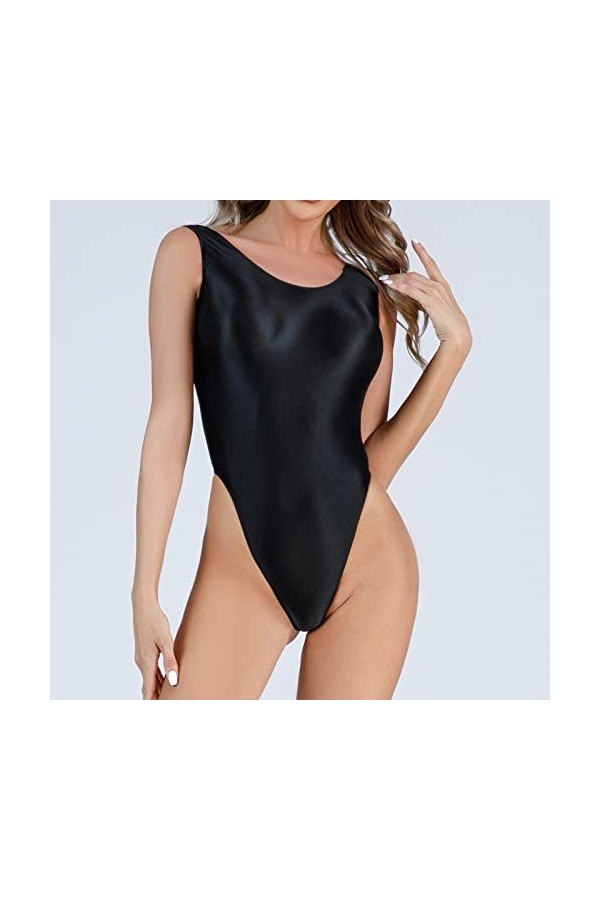 2023 New y29k Style Lingerie Lingerie Sexy Transparente en T Entrejambe pour Femme Long Lingerie Robe Black, M 